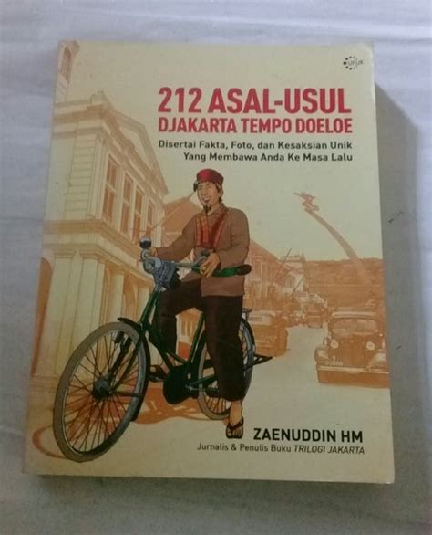 Jual Buku Asal Usul Djakarta Tempo Doeloe By Zaenuddin Hm Di