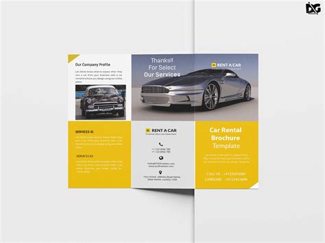 Free Auto Dealer Tri Fold Brochure Template