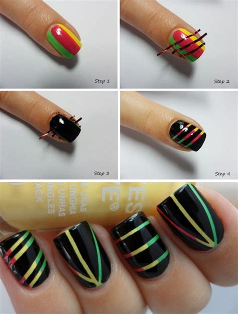 Step By Step Nail Art Picture Tutorial Best And Easy Designs To Try