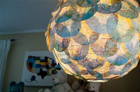 Go Global Without Leaving Home 6 Ways To Decorate With Maps Diy