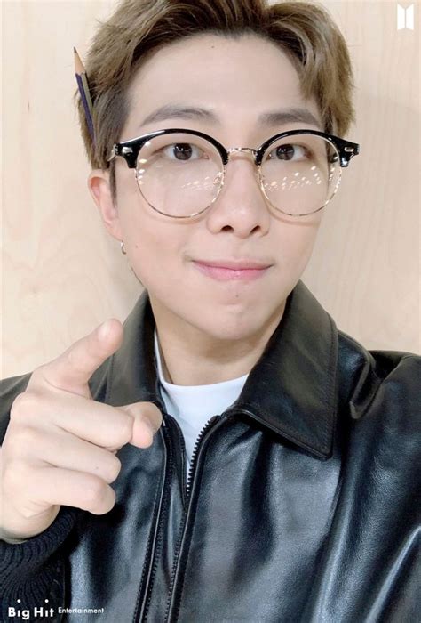 7 Times Bts Leader Namjoon Rm In Glasses Was Too Hot To Handle Allkpop