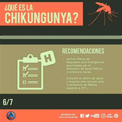 Conoce Nuestras Recomendaciones Por La Chikungunya