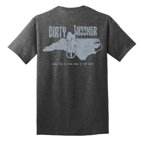 Dirty Hooker Oklahoma T Shirt Dirty Hooker Fishing Gear