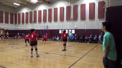 Mt Olive Volleyball 04212018 Game 3 Youtube