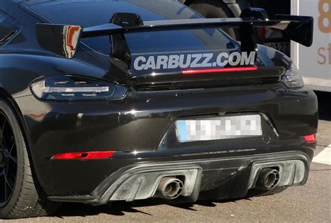 Porsche 718 Cayman Gt4 Rs Spied Testing With New Gt3 Carbuzz