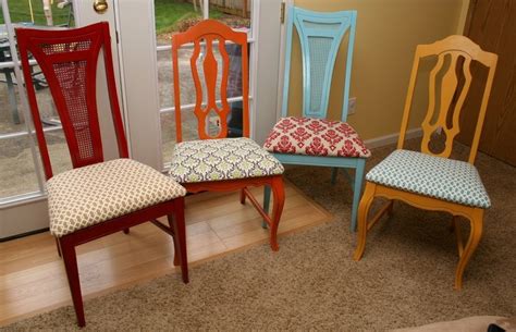 Colored Painted Wood Chairs