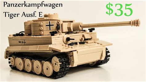 Lego Ww2 Tiger Tank Timelapse And Review Kazi Bootleg German Army Lepin