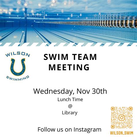 Whs Swim Team Meeting