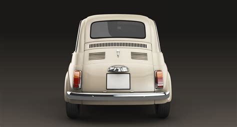 Fiat 500 3d Model Cgtrader
