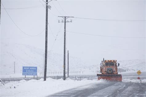 California Declares State Of Emergency For Winter Storms