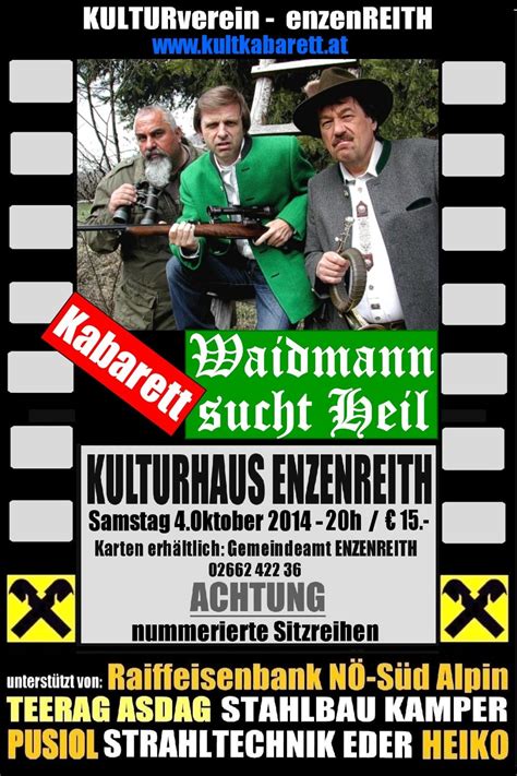 Waidmann Sucht Heil Kultkabarett Im Kulturhaus In W Rth