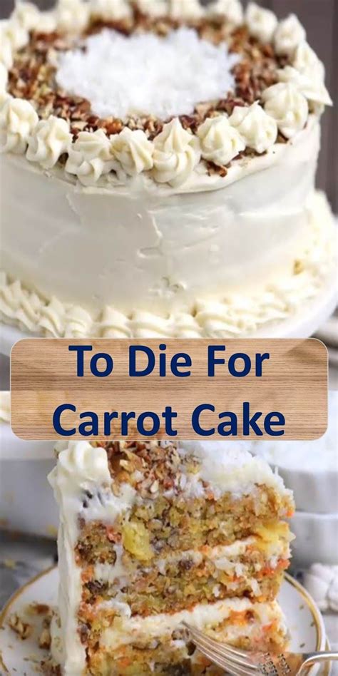 It's perfectly moist and delicious, made with lots of fresh carrots, and topped with the most heavenly cream cheese frosting. Pin on Cake