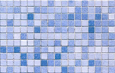 Blue Tone Mosaic Tiles Seamless Stock Image Image 2749037