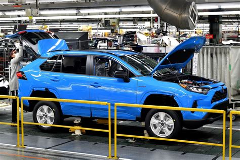 This Rav4 Hybrid Marks 13 Million Vehicles Made At Toyotas Kentucky