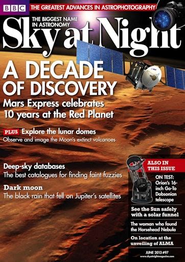 Bbc Sky At Night Magazine June 2013 Back Issue