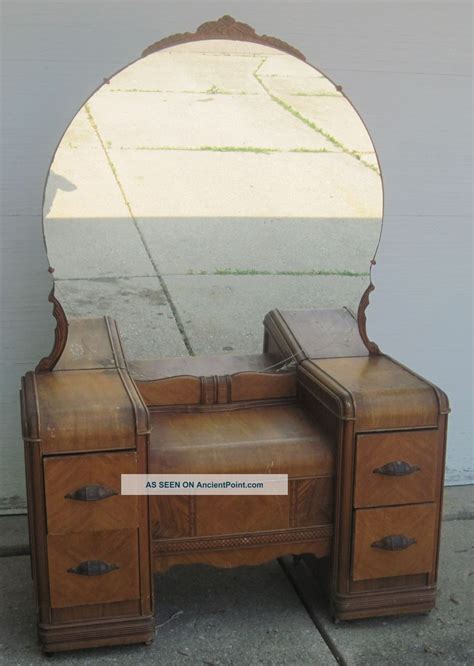 Thanks for reading about my thrift store vanity mirror tray makeover! Antique Vanity Dressing Table 1900-1950 photo | Antique ...