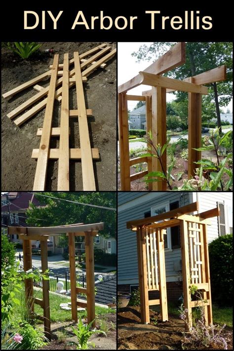 Simple Ways To Create A Diy Arbor Trellis The Owner Builder Network