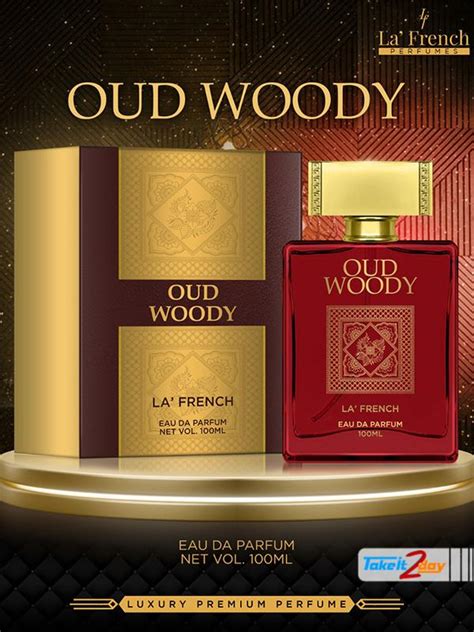 La French Oud Woody Perfume For Men And Women 100 Ml Edp