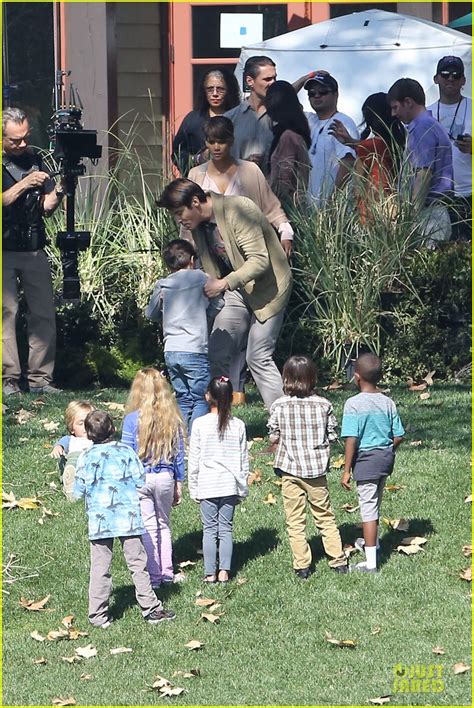 Halle Berry Spends Valentine S Day Filming Extant With Goran Visnjic