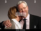 Top candidate of the CDU Norbert Roettgen and his wife Ebba enter the ...