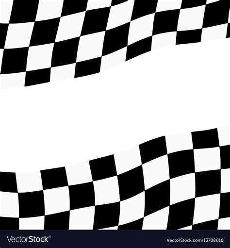 Racing Background With Checkered Flag Royalty Free Vector