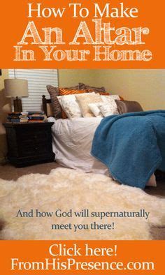 If you need extra space for reading or exercise, add a bay, an alcove, or an adjacent area, rather the bedroom is one of its most sacred spaces, where we go to sleep and dream every night; How To Make An Altar In Your Home | Prayer closet, Altar ...