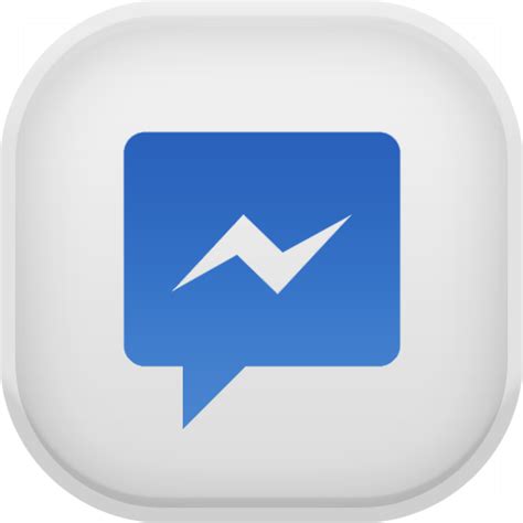 Icon Messenger Facebook 321475 Free Icons Library
