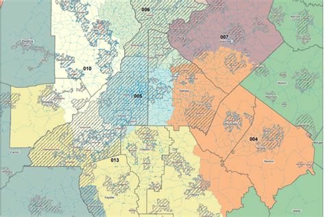 Here Are All Of The Proposed Redistricting Maps For Georgia Georgia