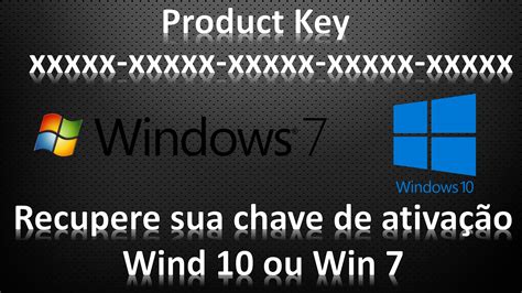 Recupere A Chave De Ativação Do Windows 10 E Windows 7 Aires Ruy