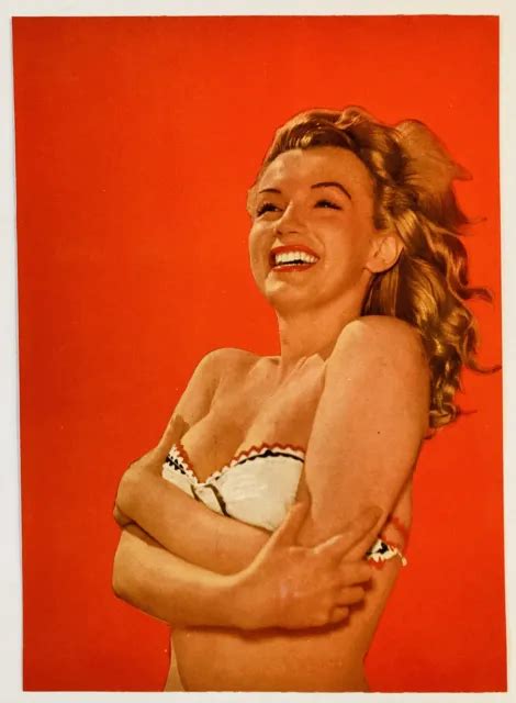 marilyn monroe litho 1951 vintage pinup laszlo willinger candy marilyn photo 374 99 picclick