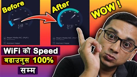 With everyone at home now, people are noticing their wifi. How To Make Your WiFi Speed 100% Faster || Slow WiFi लाइ ...
