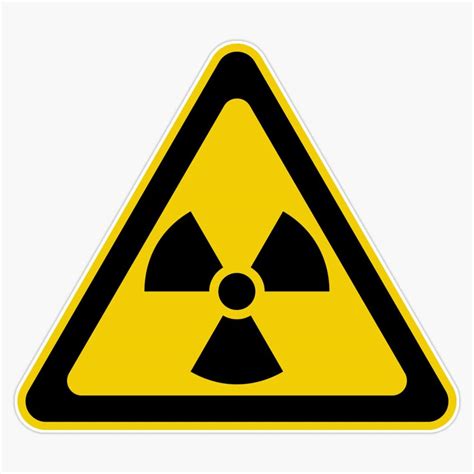 Buy Radioactive Symbol Warning Sign Radioactivity Radiation