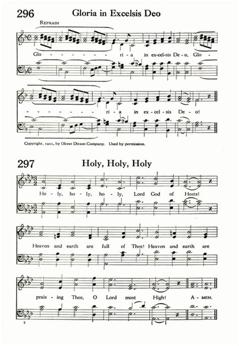 The Abingdon Song Book 296 Gloria In Excelsis Deo