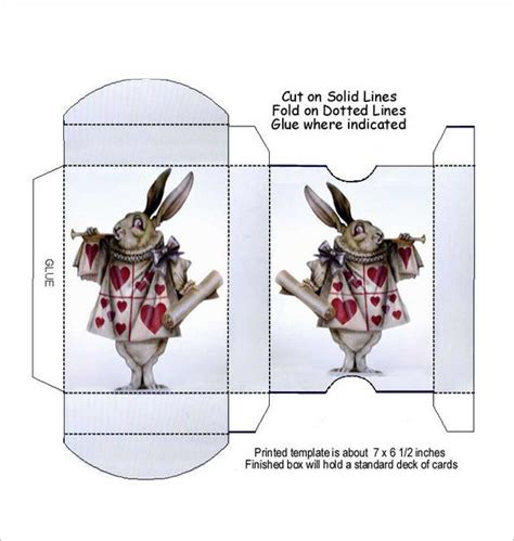 14 Playing Card Box Templates Doc Pdf Free And Premium