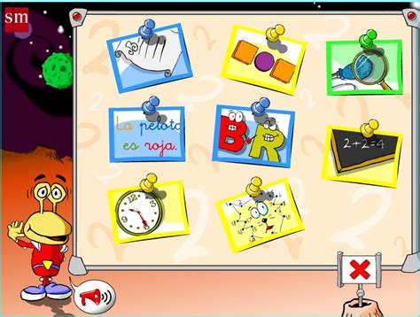 Hemos realizado una selección de juegos online aptos para niños de 3 a 6 años que, además de educativos, son divertidísimos. JUEGOS EDUCATIVOS PARA NIÑOS Y NIÑAS DE 6 y 7 AÑOS: JUEGOS EDUCATIVOS S,M PARA 6 AÑOS