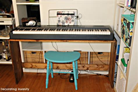 Simply Thrifting Diy Piano Stand