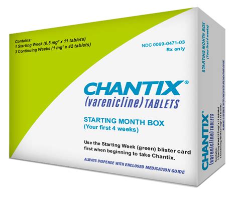 Chantix Varenicline Tartrate Pharmaserve