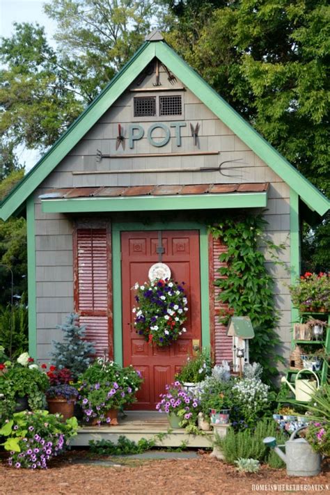 These Garden Shed Ideas Will Add Tons Of Charm To Your Backyard Shed