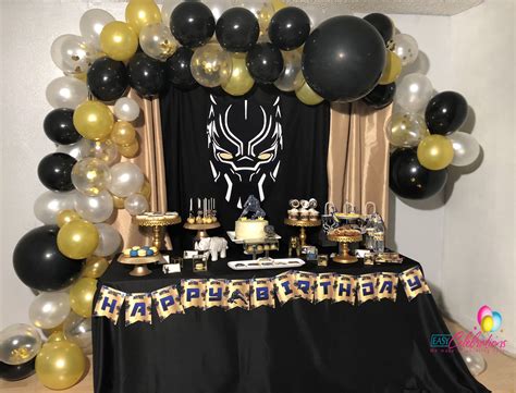 Black Panther Party Package Birthday Parties Backdrops For Parties
