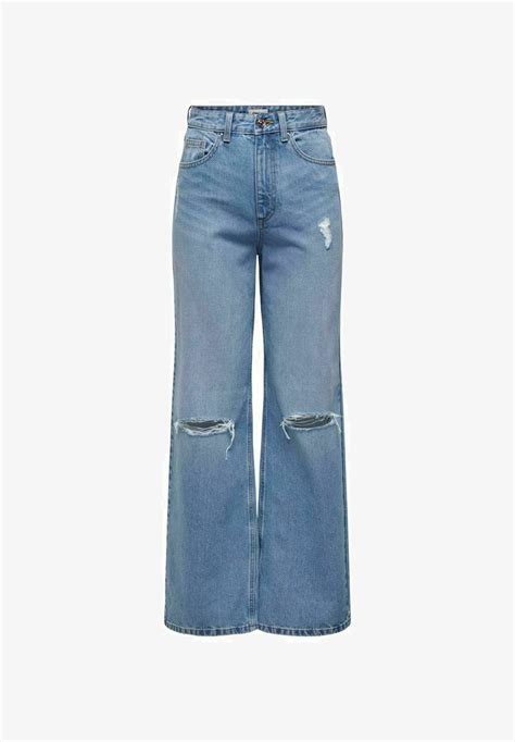 Only Onlbianca Ex Flared Jeans Light Blue Denimlight Blue Denim