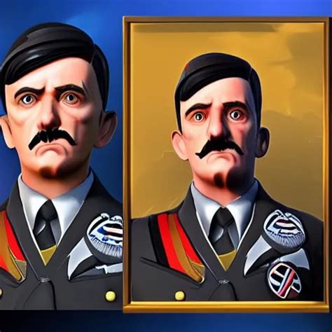 Adolf Hitler In Fortnite 4k Detailed Super Realistic Stable Diffusion