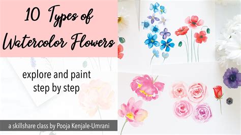 We did not find results for: 10 Types of Watercolor Flowers - Explore and Paint Step by ...