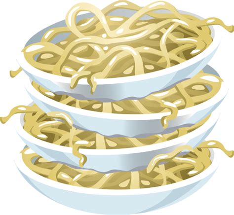 Plain Noodles Clip Art At Vector Clip Art Online Royalty