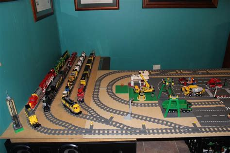 Simple Lego Train Layout