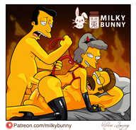 Post Helen Lovejoy Milky Bunny Ned Flanders The Simpsons Timothy Lovejoy