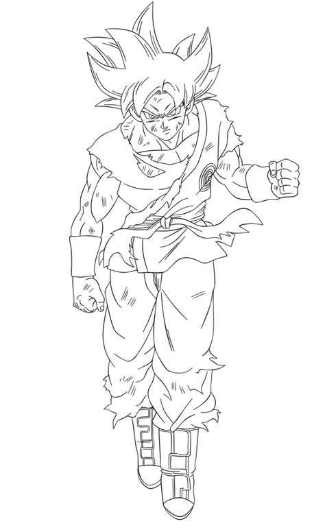 Son Goku Super Saiyajin Ausmalbilder