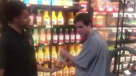 Store Employee Helps Young Man With Autism Stock Shelves Cnn