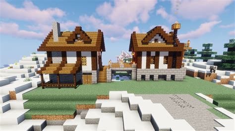 Technoblade And Ph1lza Houses From Dream Smp 120212011201192