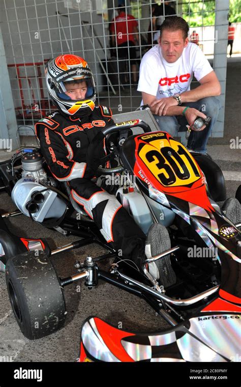 Max Verstappens Junior International Karting Career Stock Photo Alamy