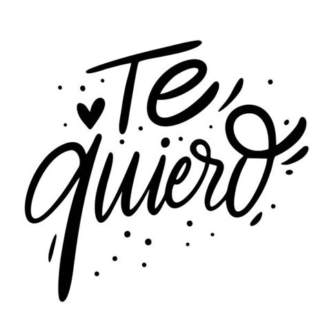 Te Quiero Silhouettes Illustrations Royalty Free Vector Graphics